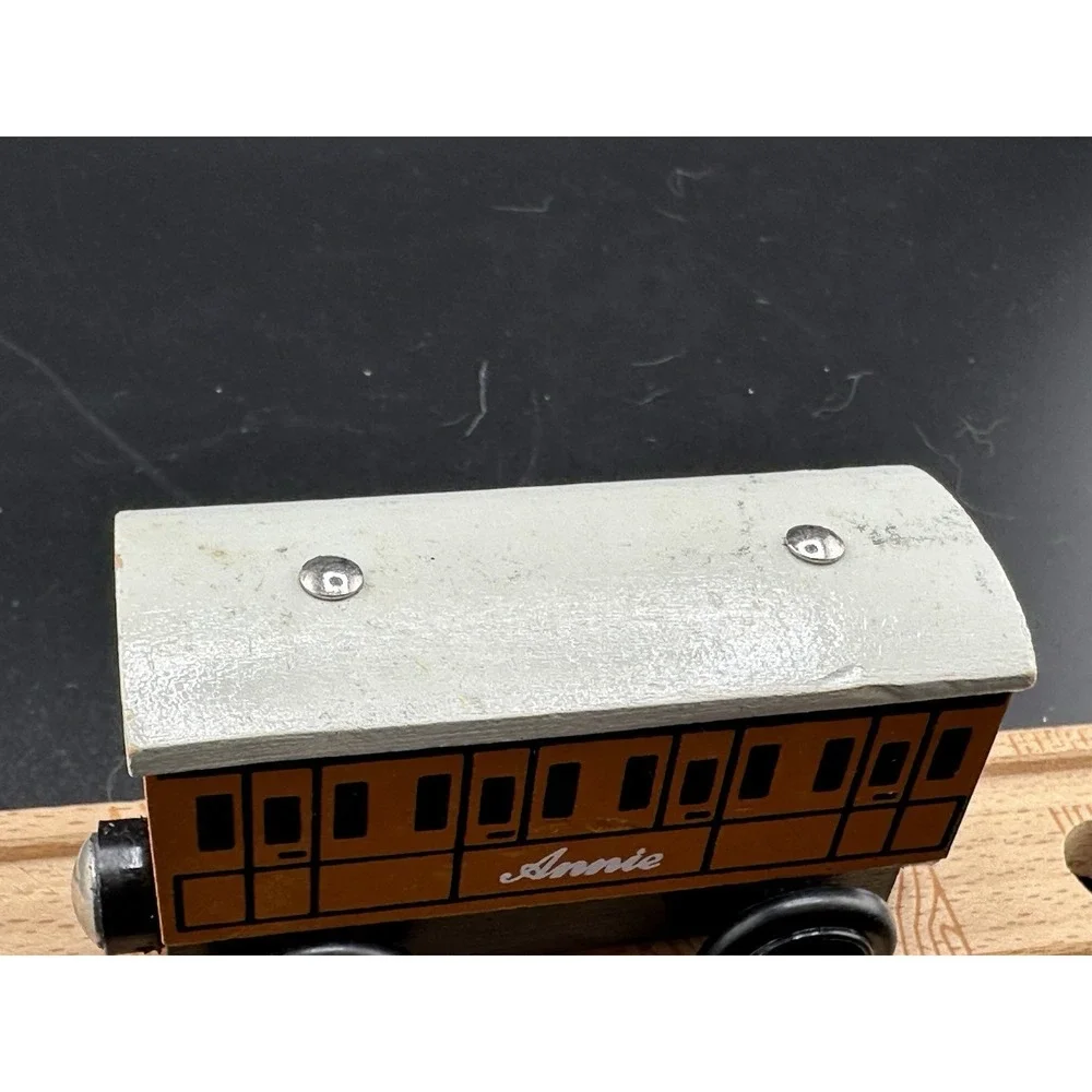 Annie Passenger‎ Car Thomas Wooden Railway Vtg 2003 Train Engine Learning Curve
